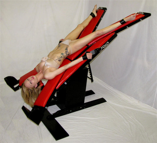deluxe bdsm bondage furniture black friday cyber monday sale multi position st andrews cross spanking stand and table