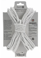 Ouch Bondage Rope 10 Meter Nylon - Silver