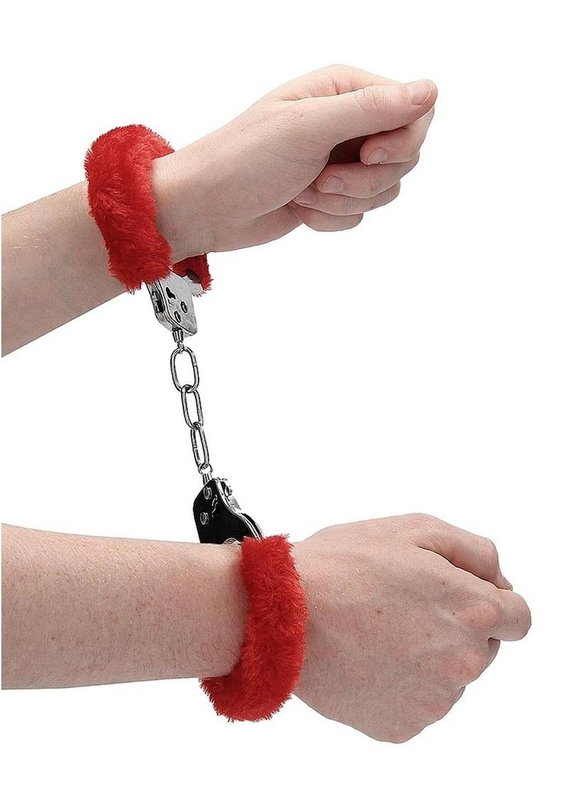 Comfortable plush-lined cuffs designed for teasing, light restraint, and romantic adventures
