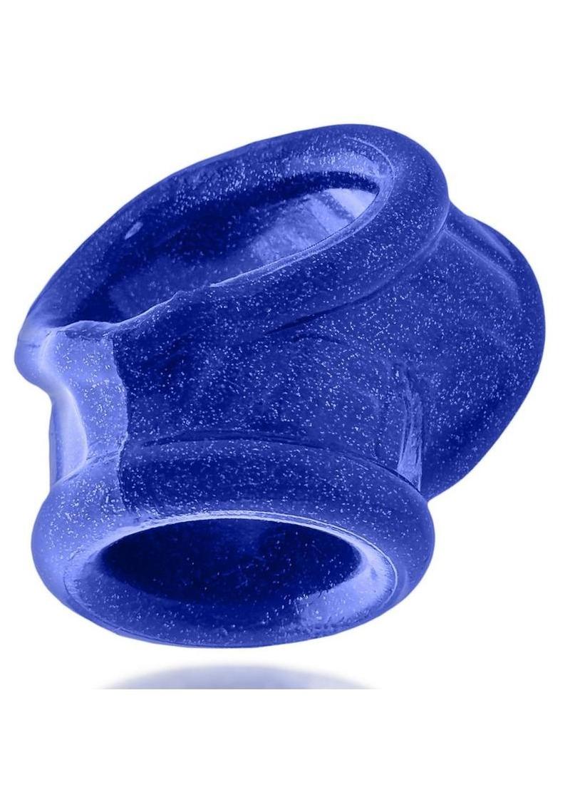 blue oxballs cocksling made for leaner users seeking snug comfort and secure hold