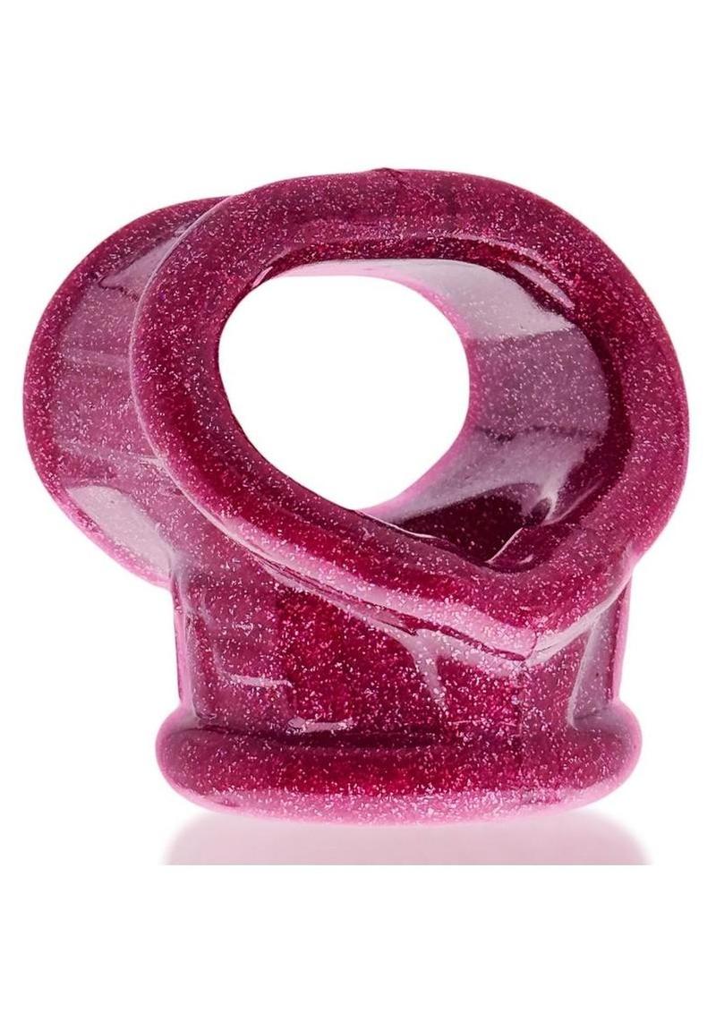 body safe silicone cock ring sling combo with leaner fit and smooth texture