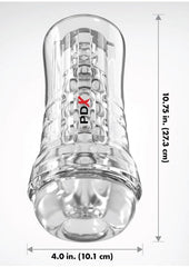 Pdx Elite Viewtube See-Thru EZ-Grip Stroker - General Orifice