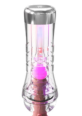 Pdx Elite Viewtube XXL See-Thru EZ-Grip Led Stroker