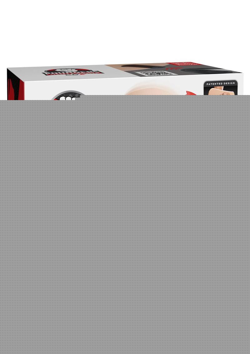 Pdx Plus Double Pounder Vibrating Squeeze Stroker - Pussy and Ass - Vanilla