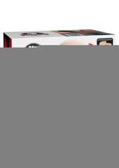 Pdx Plus Double Pounder Vibrating Squeeze Stroker - Pussy and Ass - Vanilla