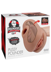 Pdx Plus Pussy Pounder Squeeze Stroker - Pussy - Caramel