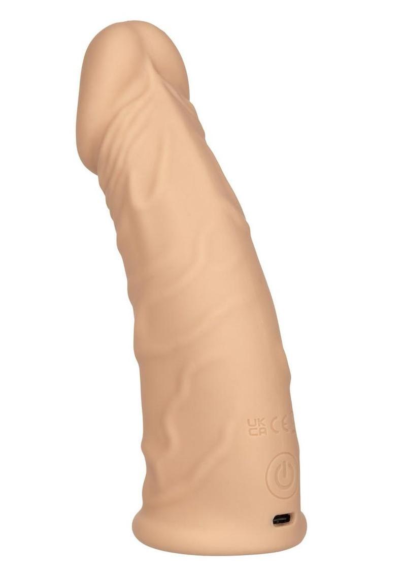 Performance Maxx Rechargeable Vibrating Extension - Vanilla - 7in