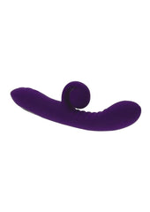 Playboy Curlicue Rechargeable Silicone Rabbit Vibrator