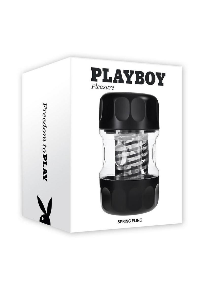 Best sex toy for men Playboy Spring Fling rechargeable stroke