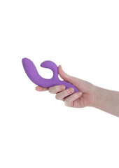 Female Sex Toy Purple Vibe Rechargeable Silicone Dual Vibe Massager