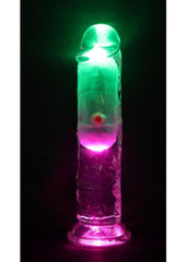 Realrock Vibrating Led Wireless Rechargeable Remote Control Straight Cock Female Sex Toy