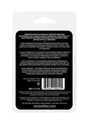 Male cock ring toy with textured surface