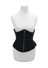 Bold leather corset made for women who love luxury, confidence, and control