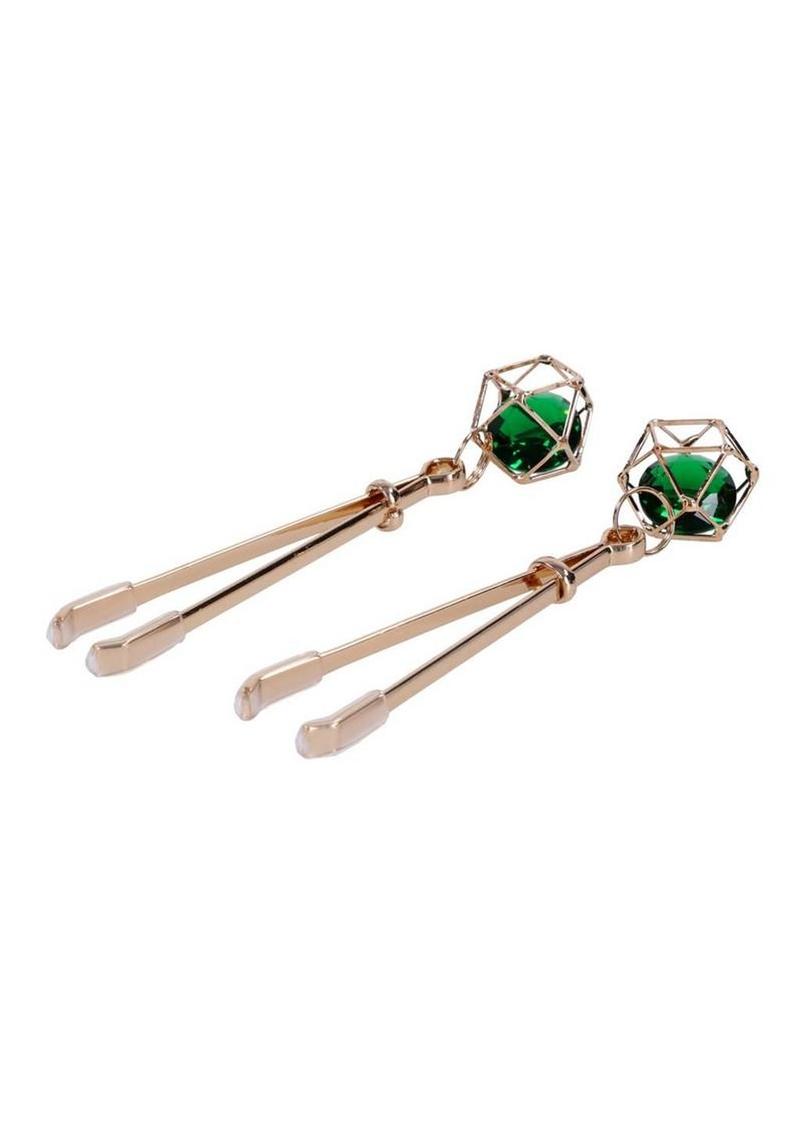 adjustable bdsm nipple clips with soft tips