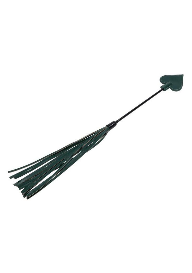 stylish bdsm crop with faux leather stingers