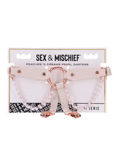 Adjustable garter straps for seductive Christmas outfits and intimate roleplay