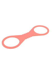 Sex and Mischief Peaches N Creame Silicone Cuffs - Orange - Large