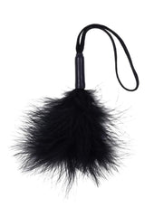 Sex and Mischief Peaches N Creame Wrist Feather Tickler - Black