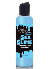 Sex Slime Cum Styled Water Based Lubricant - Blue - 4oz