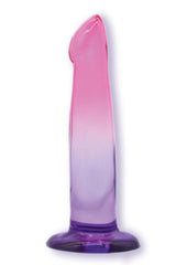 Shades G-Spot Dildo with Suction Cup - Pink/Purple - 6.25in
