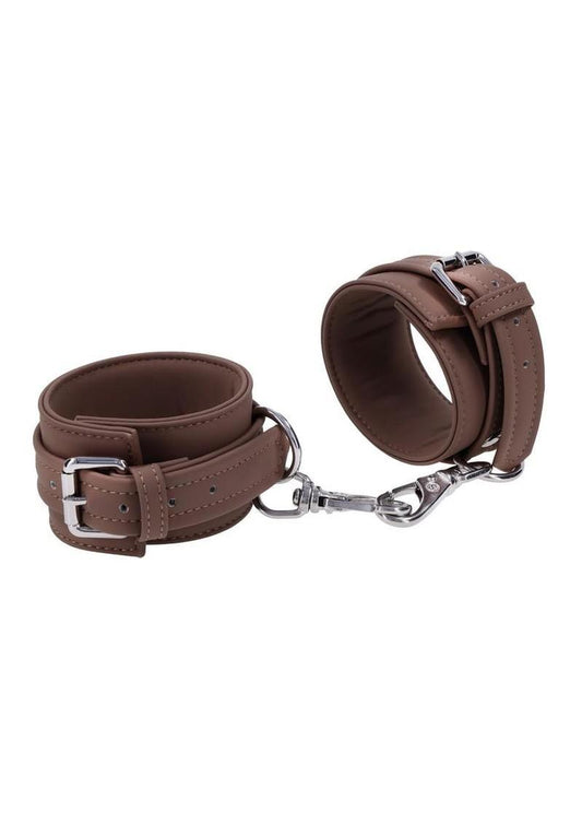 brown silicone ankle cuffs
