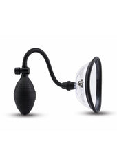 Size Up Classic Pussy Pump with Two Chambers - Black/Clear