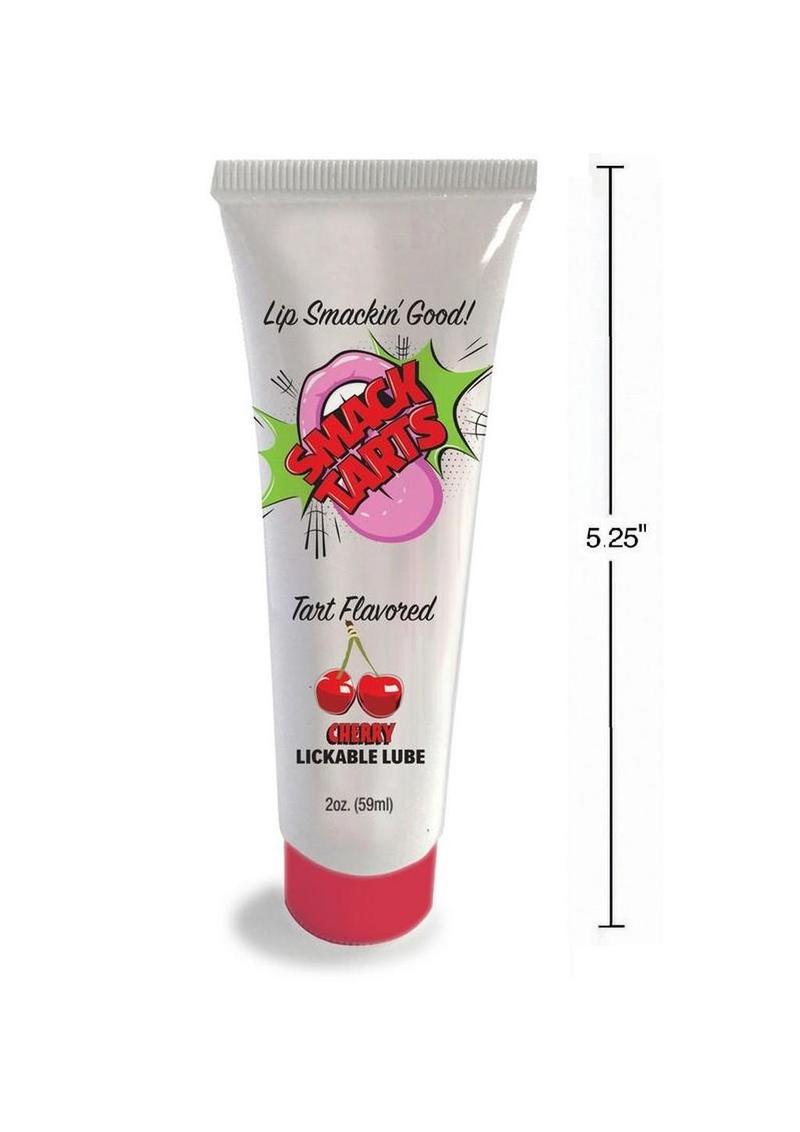 Sour flavored lickable lube with water based formula designed for oral pleasure and delicious intimate foreplay sessions