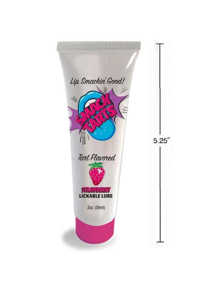 Edible sour lube for playful foreplay and oral stimulation with smooth glide and deliciously tangy flavor