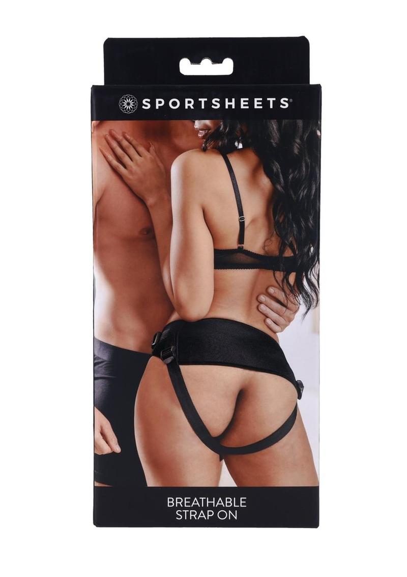Sportsheets Breathable Strap-On - Black