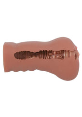 Portable pussy stroker male masturbator discreet design