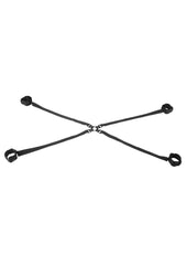 Velvet Noir Adjustable Hog Tie and BDSM Cuff Bondage Equipment