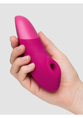 Female Sex Toy Womanizer Enhance Rechargeable Silicone Clitoral Stimulator - Vibrant