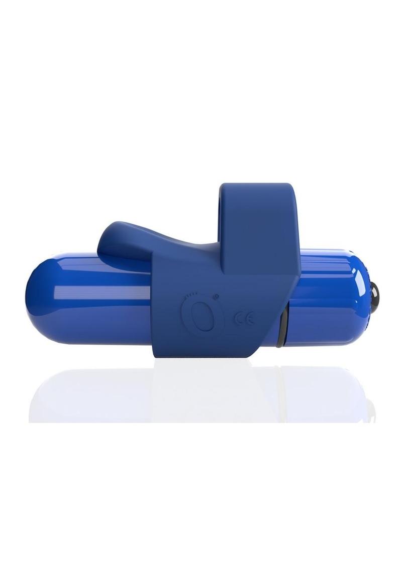 4b Fingo Slim Finger Vibrator - Blue/Blueberry