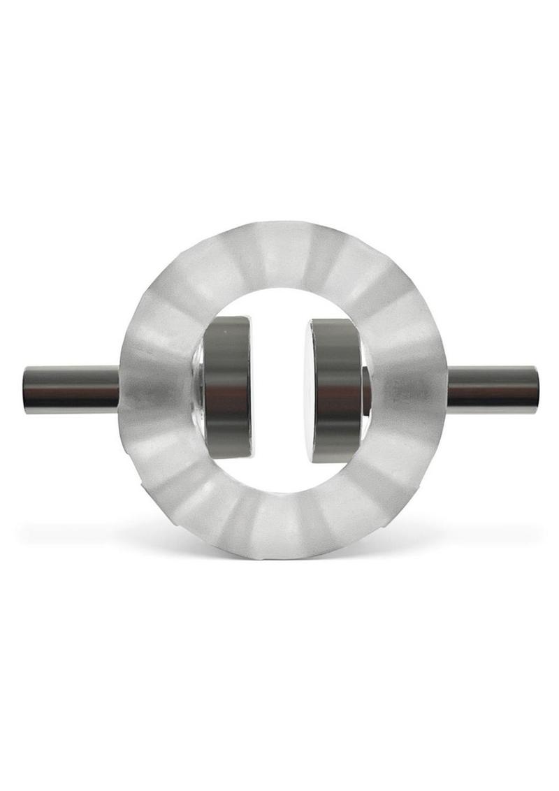 Airballs Electro Air-Lite Silicone Ballstretcher - Clear/Clear Ice