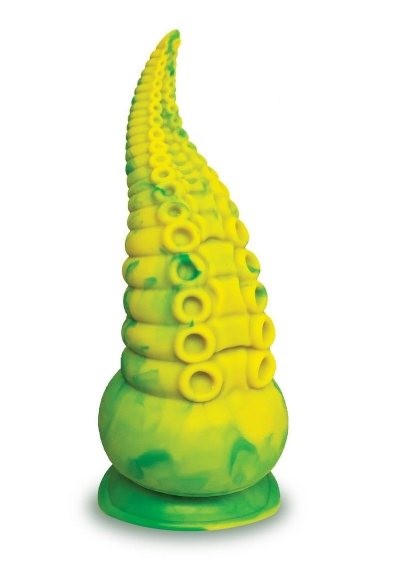 Alien Nation Octopos Silicone Creature Dildo - Yellow