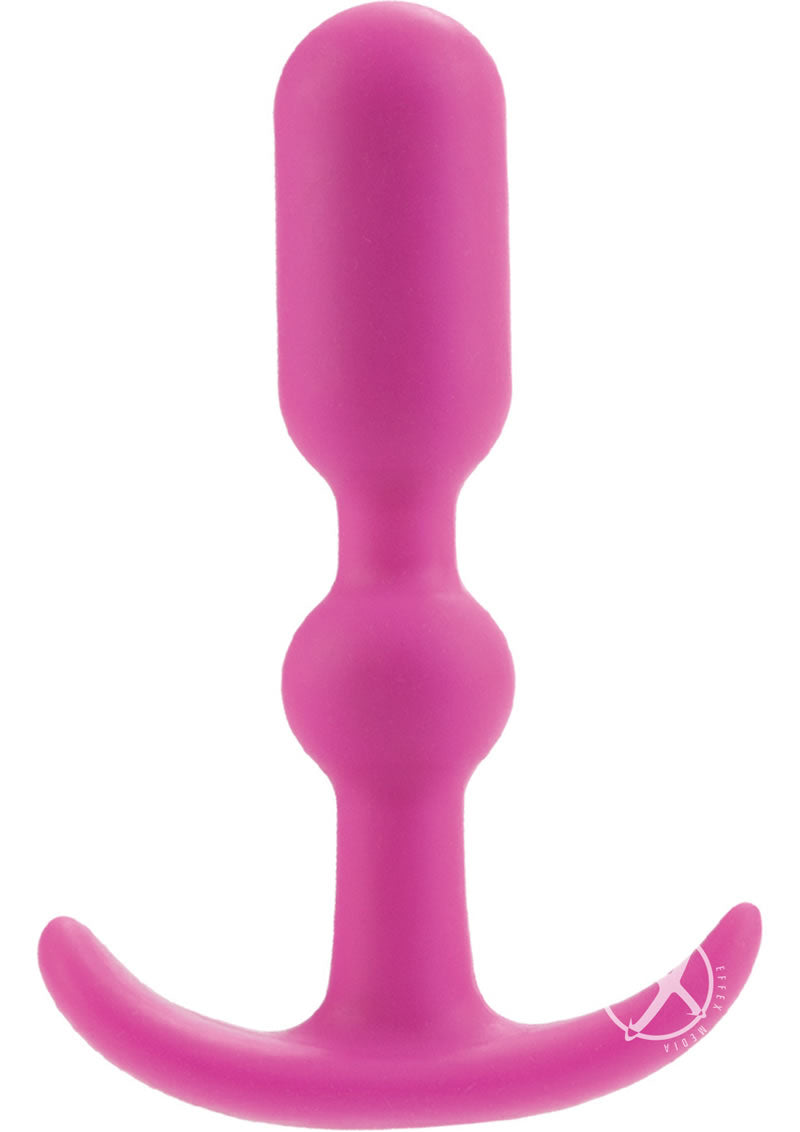 Booty Call Booty Teaser Silicone Butt Plug - Pink