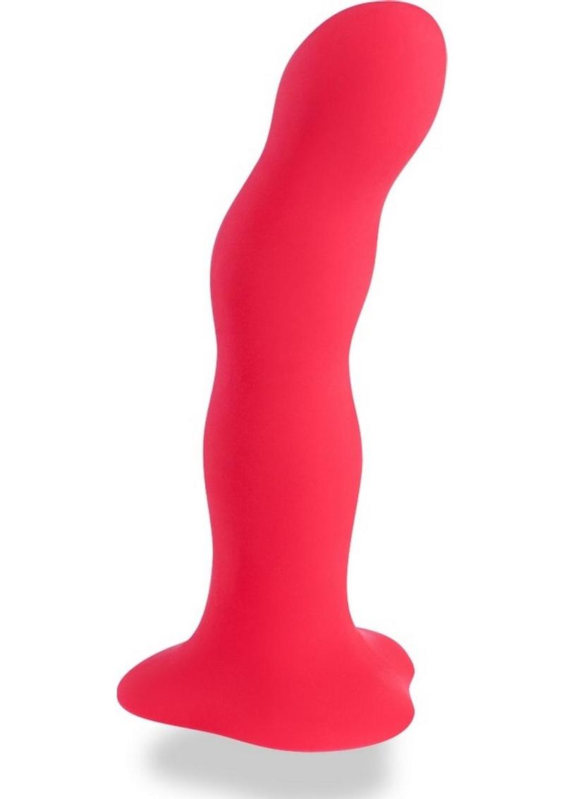 Bouncer Dildo with Weighted Kegal Balls - Red