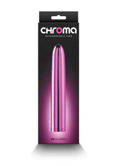 Chroma Classic Rechargeable Vibrator - Pink - 7in