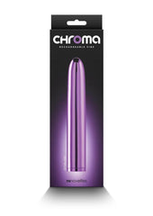Chroma Classic Rechargeable Vibrator - Purple - 7in