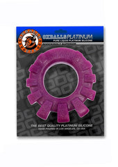 Cock Lug Lugged Cock Ring - Plum/Purple