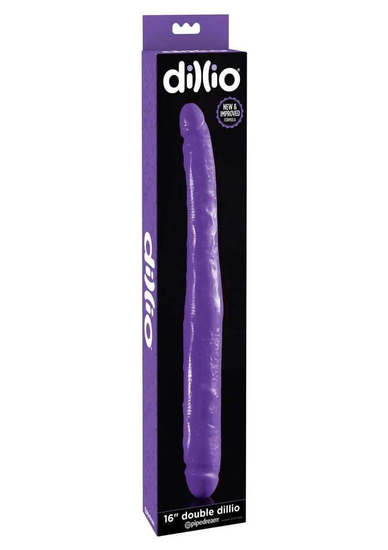 Dillio Double Dong - Purple - 16in