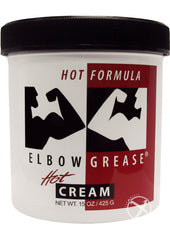 Elbow Grease Oil Cream Lubricant Warming - 15oz