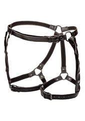 Euphoria Collection Riding Thigh Harness - Black - One Size