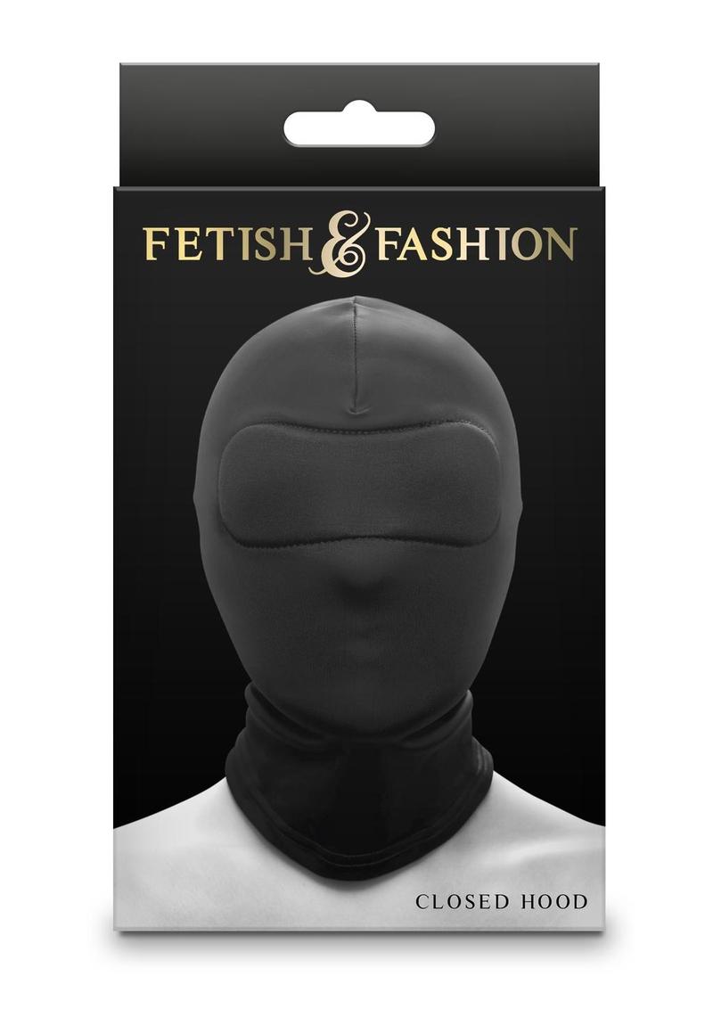 Fetish and Fashion Closed Hood - Black - One Size