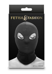 Fetish and Fashion Eyes Hood - Black - One Size