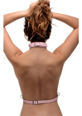 pink body chest harness adult toy