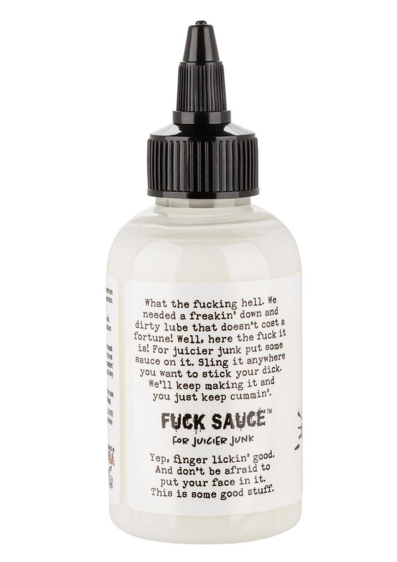 Fuck Sauce Cum Scented Water Based Lubricant - 4oz.