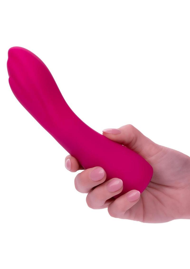 Gem Vibe Collection Curve Rechargeable Silicone G-Spot Vibtator