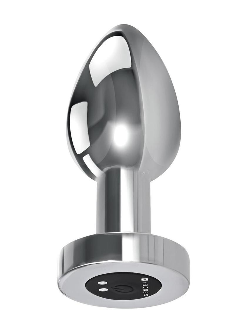 Gender X Rockin Rechargeable Metal XL Plug Primal Pleasure Gender X Rockin Rechargeable Metal XL Plug Primal Pleasure