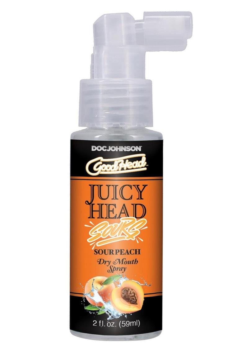 Goodhead Juicy Head Dry Mouth Spray - Sour Peach - 2oz